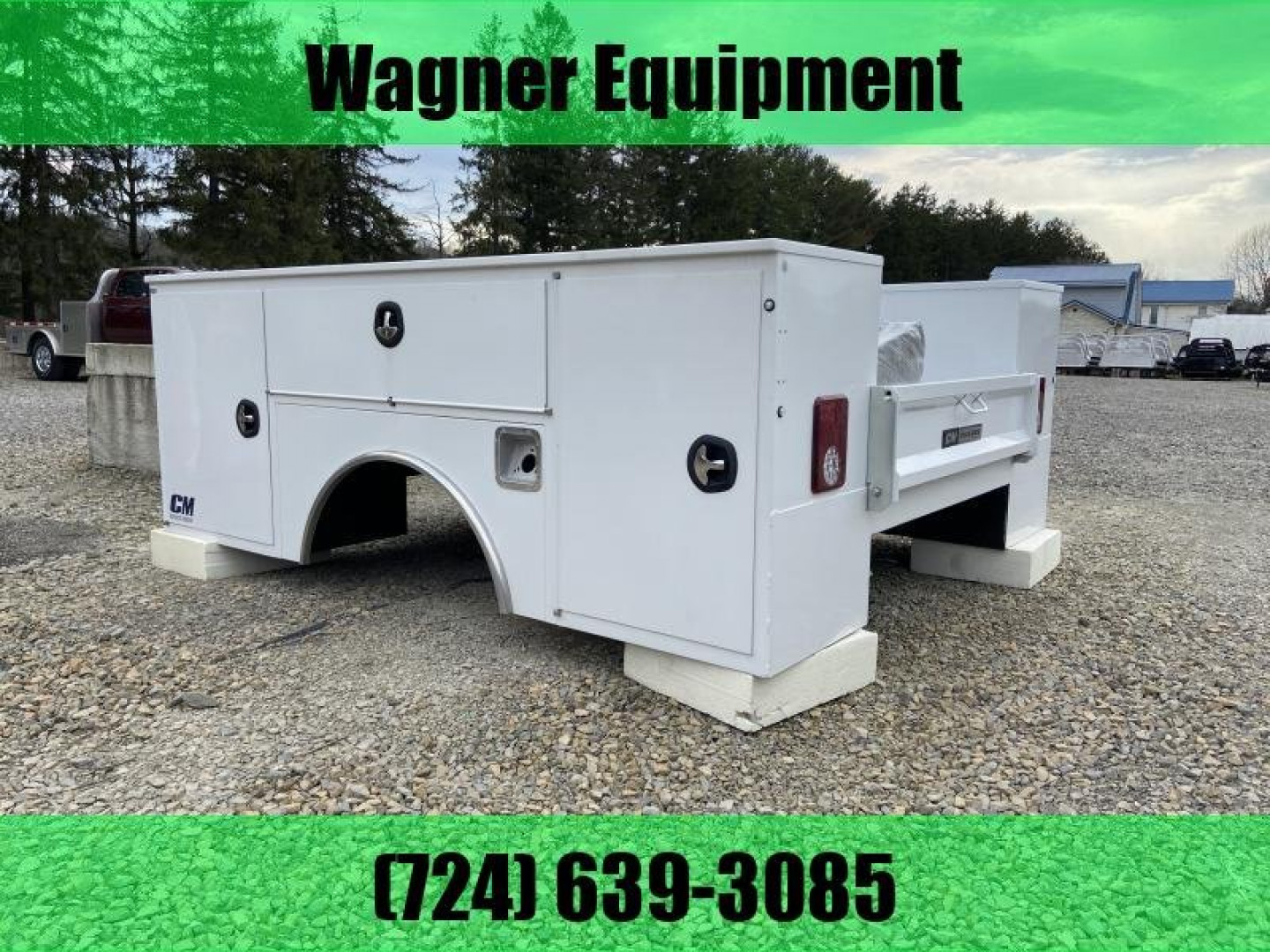 New SB 110/94/60 Steel Service Body for 60" CA cab & chassis DRW