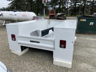 New SB 110/94/60 Steel Service Body for 60" CA cab & chassis DRW