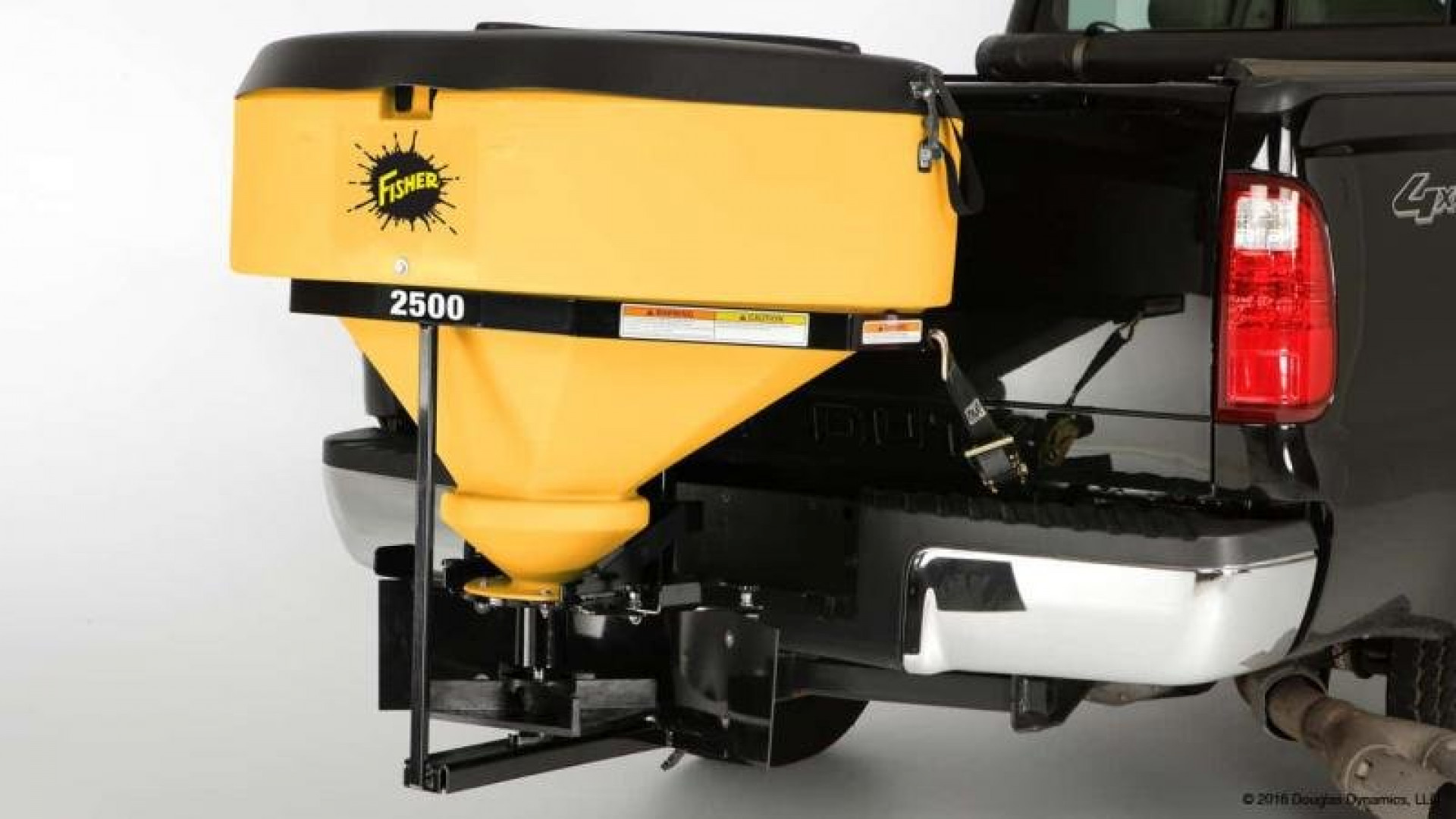 New Fisher Low Profile 2500 Tailgate Salt Spreader