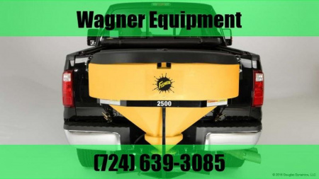 New Fisher Low Profile 2500 Tailgate Salt Spreader