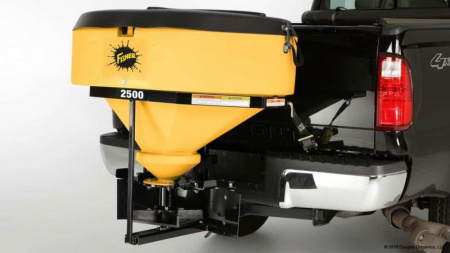 New Fisher Low Profile 2500 Tailgate Salt Spreader