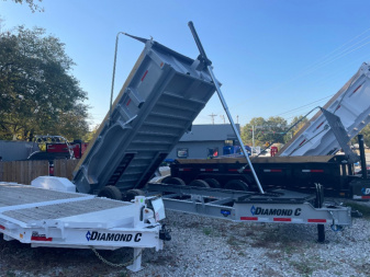 New 2025 Diamond C Trailers LPT 207 Package 14'X82  Pacesetter Edition Dump Trailer