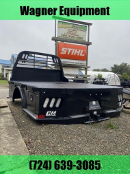 New CM TRUCK BED SK 9'4 STEEL SKIRTED FLATBED 60  CA CHASSIS