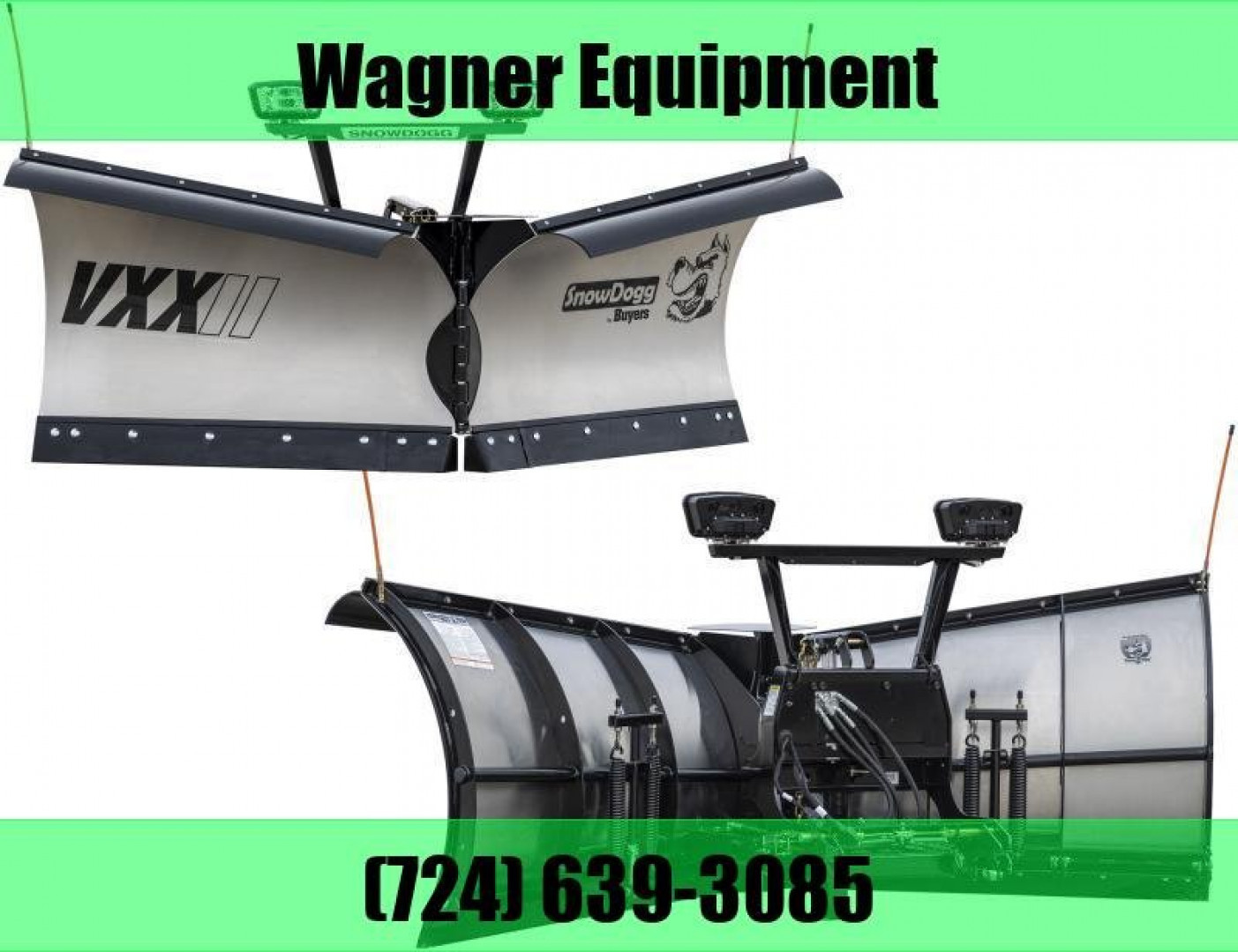 New 2023 SnowDogg VXX105 II Snow Plow