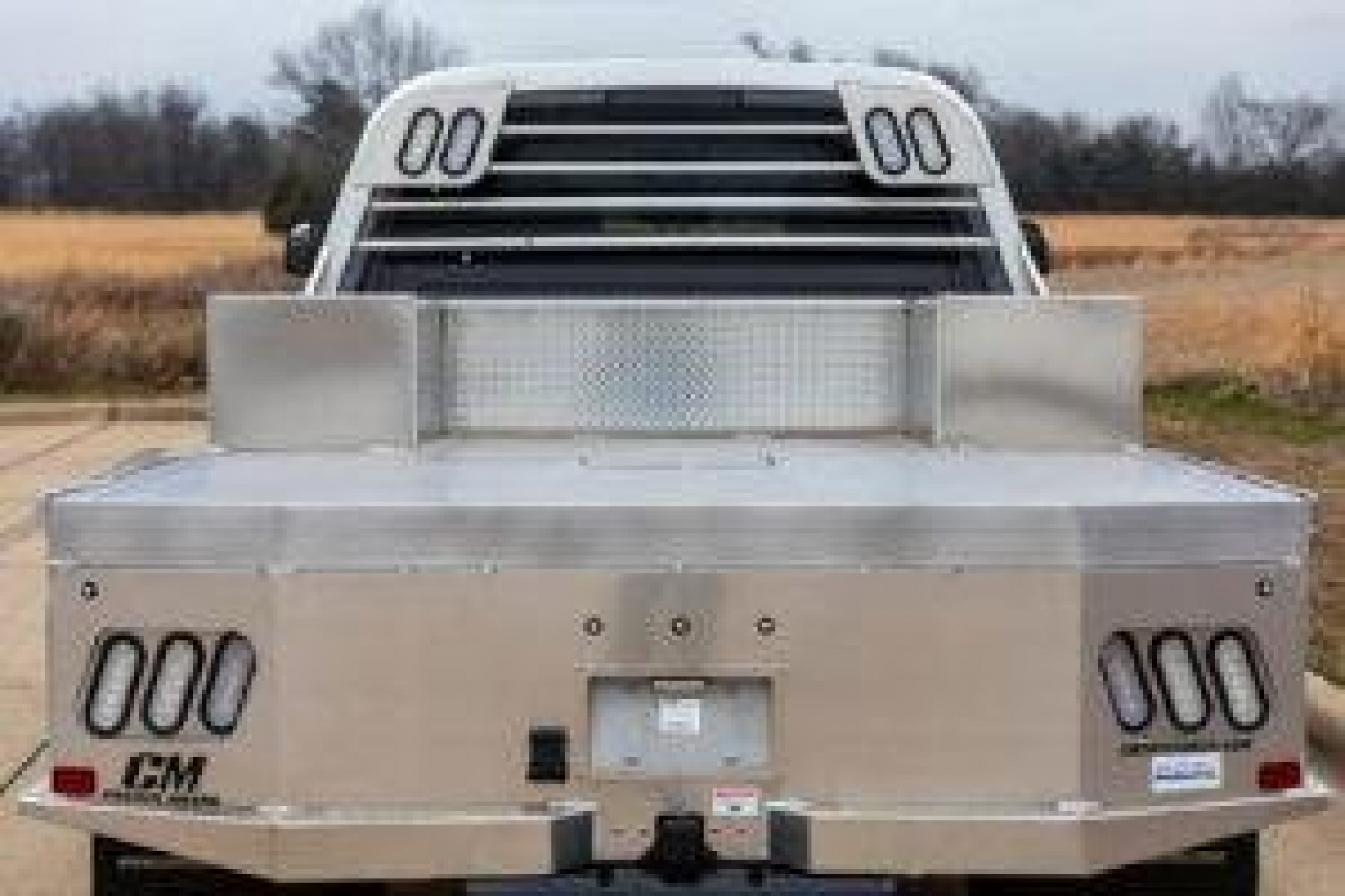 New CM TRUCK BEDS ALSK Deluxe 9'4 Aluminum Skirted Flatbed for 60" CA cab and chassis