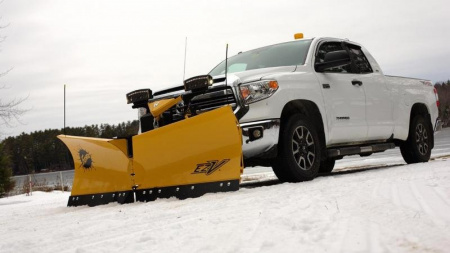 New 2021 Fisher Engineering EZ-V 7'6" Steel Snow Plow