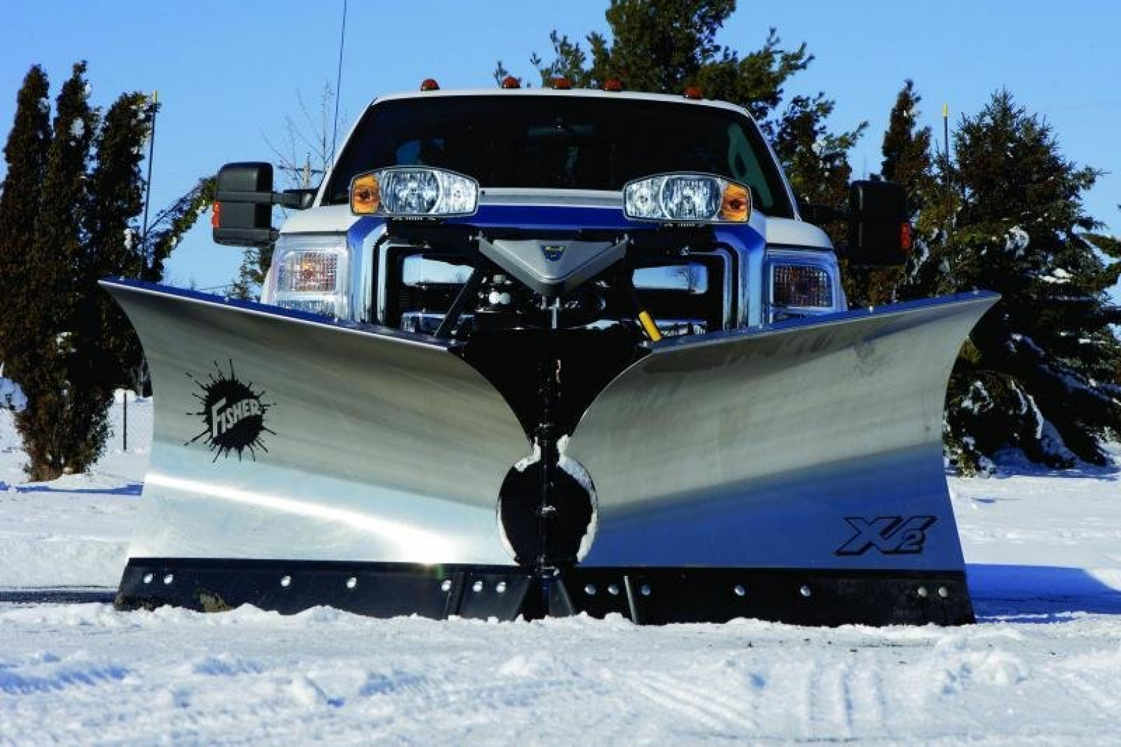 New 2023 Fisher Engineering XV2 SS 8.5 Snow Plow