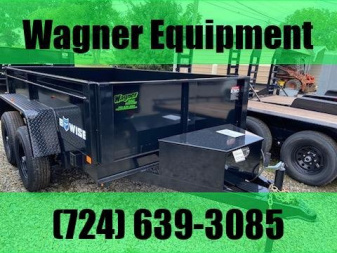 New 2023 BWISE 6'x10' Low Pro Dump Trailer 9.9K GVWR
