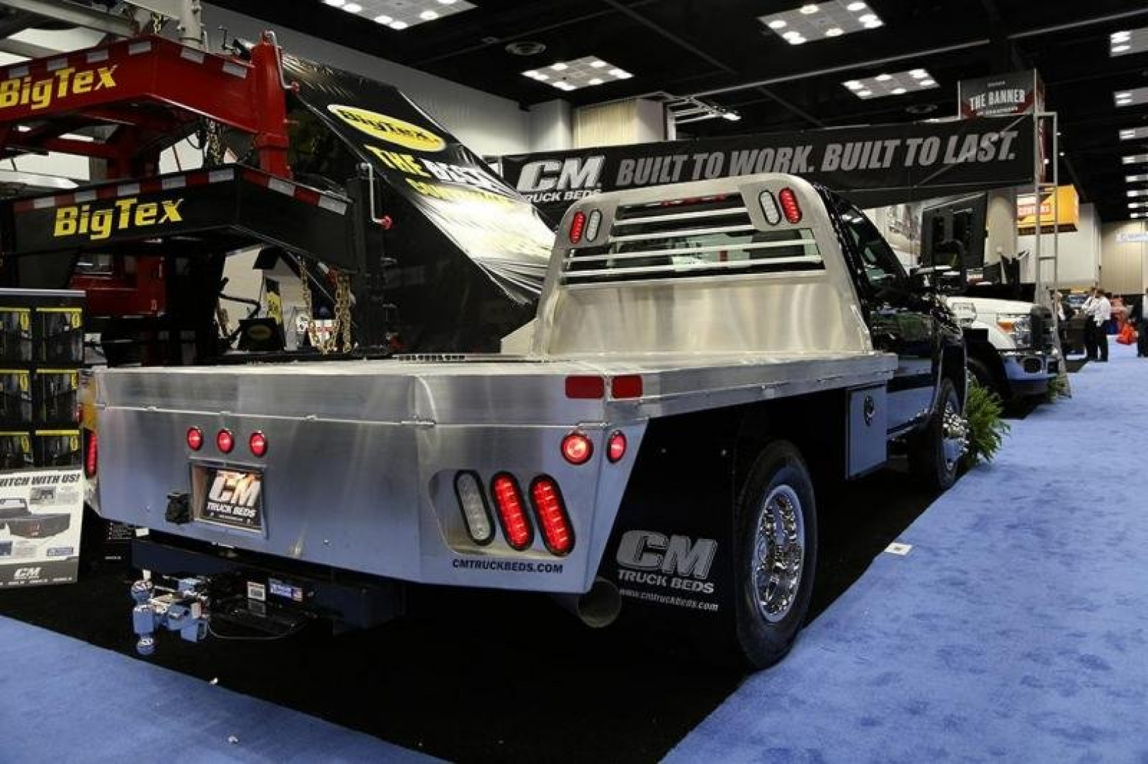 New CM Truck Beds ALRD Aluminum Flatbed 11'4 for 84" CA C&C