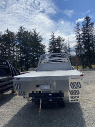 New CM Truck Beds ALRD Aluminum Flatbed 11'4 for 84" CA C&C