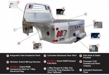 New 2025 CM TRUCK BEDS ALSK 9'4/94/60/34 Truck Bed