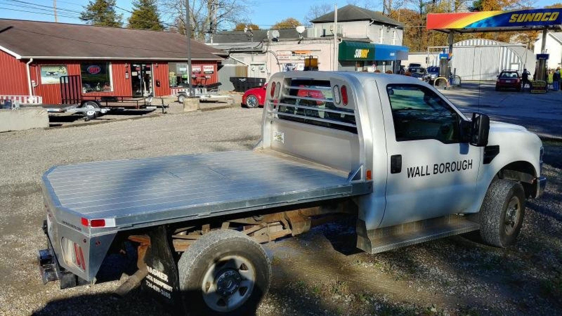 New CM RD Aluminum Flatbed CHEVY/DODGE Single Rear Wheel 8' Pickup Replacement