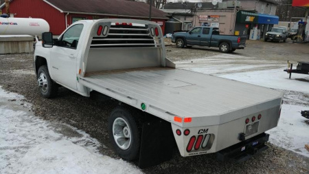 New CM RD Aluminum Flatbed CHEVY/DODGE Single Rear Wheel 8' Pickup Replacement