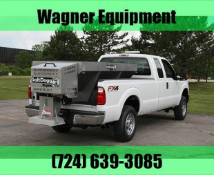 New SaltDogg 1400100SS Gas Drive Hopper Stainless Steel Spreader