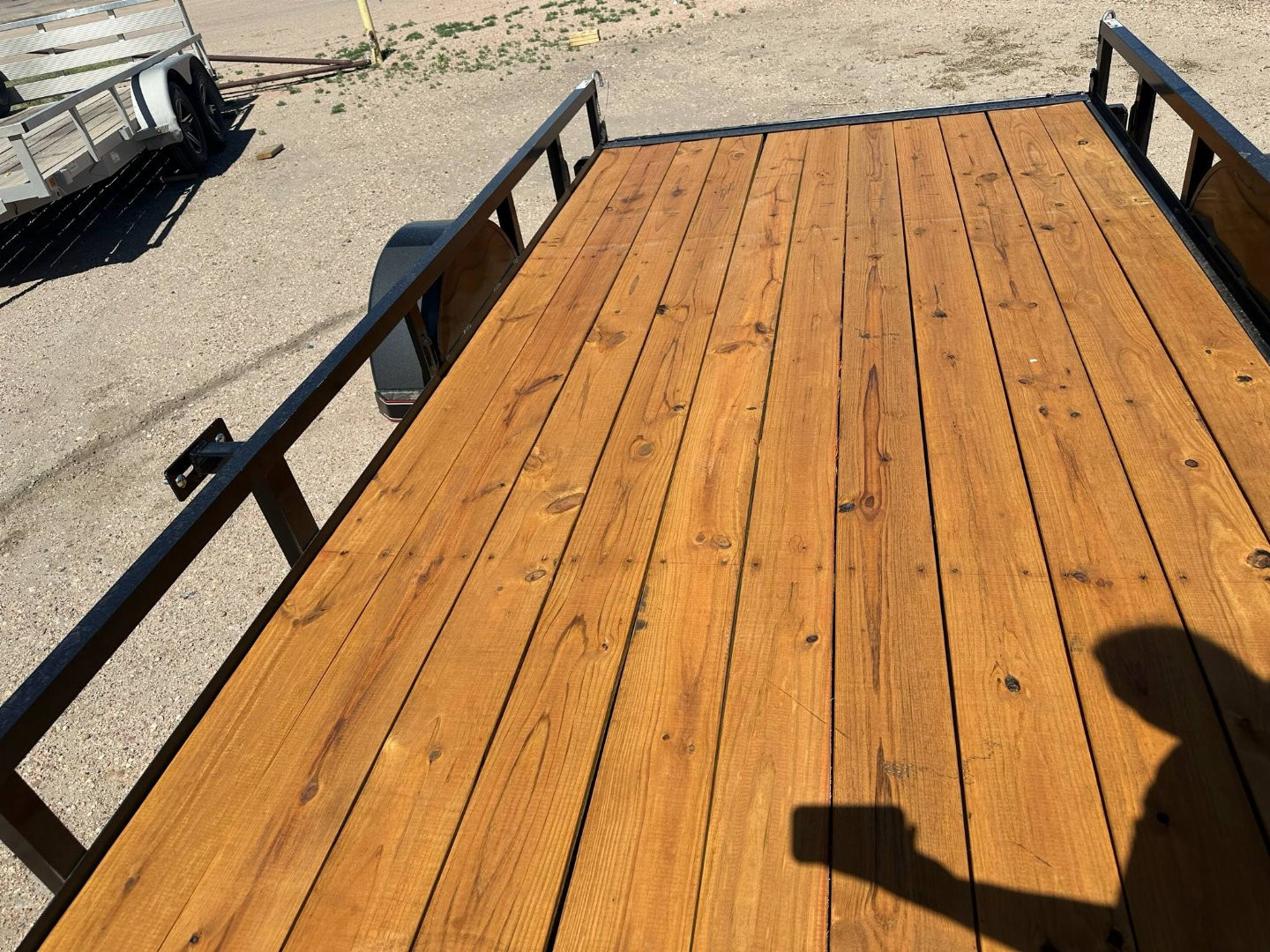 New 2025 Diamond T 14' Utility Trailer Railside