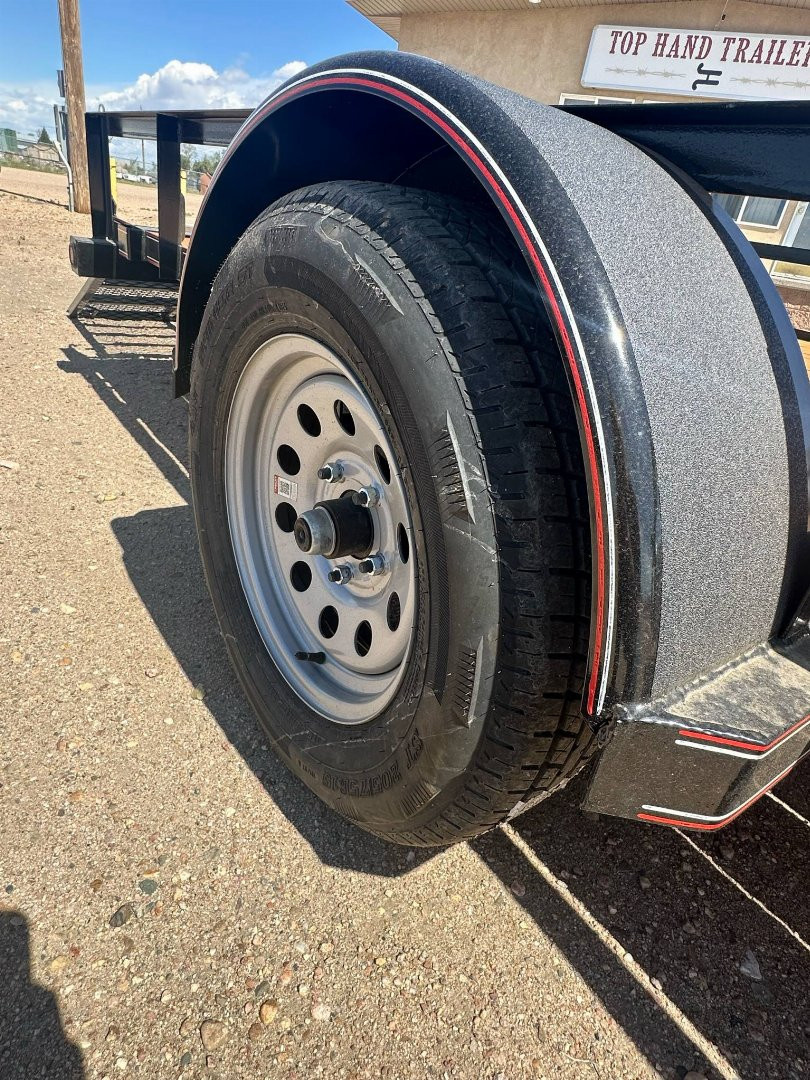 New 2025 Diamond T 14' Utility Trailer Railside