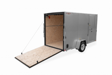 New 2025 H and H Trailer 7x12 HH Series Flat Top V-Nose Enclosed Cargo Trailer 3K Idler (H8412SFTV-035)  Cargo / Enclosed Trailer