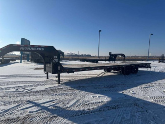 New 2025 PJ 32' Low-Pro Flatdeck with Duals (LD) Gooseneck