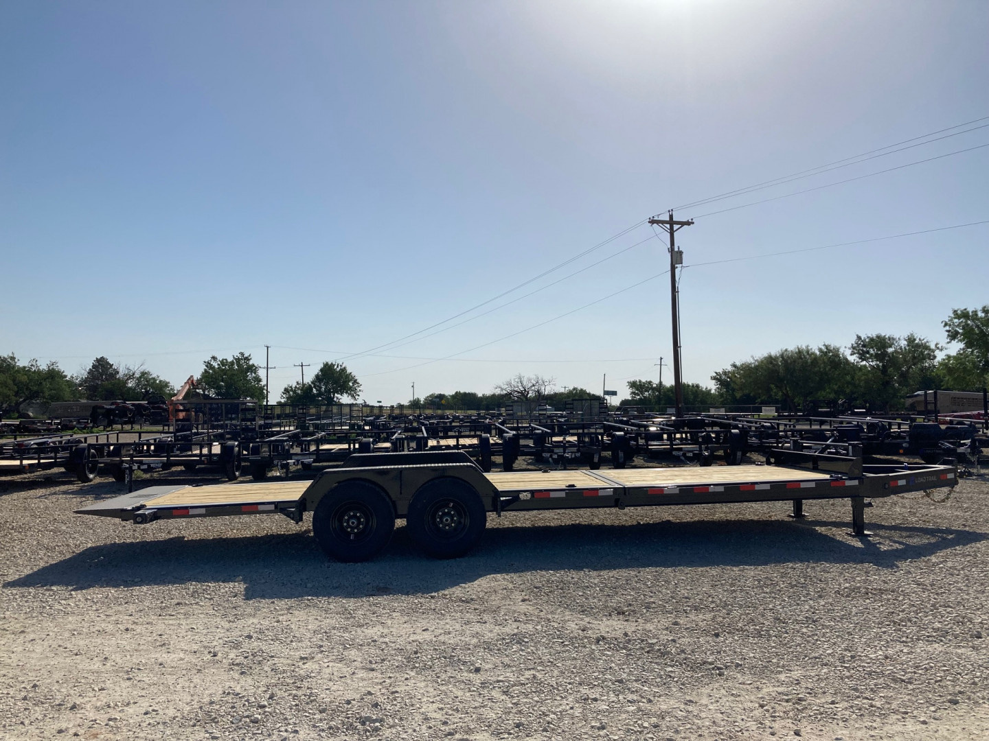 New 2026 Load Trail TD 83" X 24' Tilt-N-Go Tandem Axle Tilt Deck I-Beam Frame