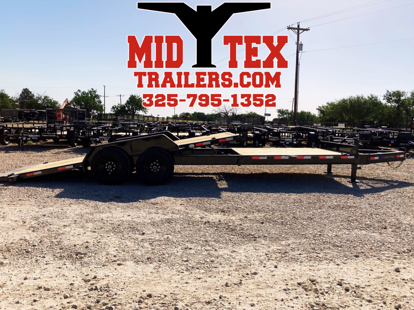 New 2026 Load Trail TD 83" X 24' Tilt-N-Go Tandem Axle Tilt Deck I-Beam Frame