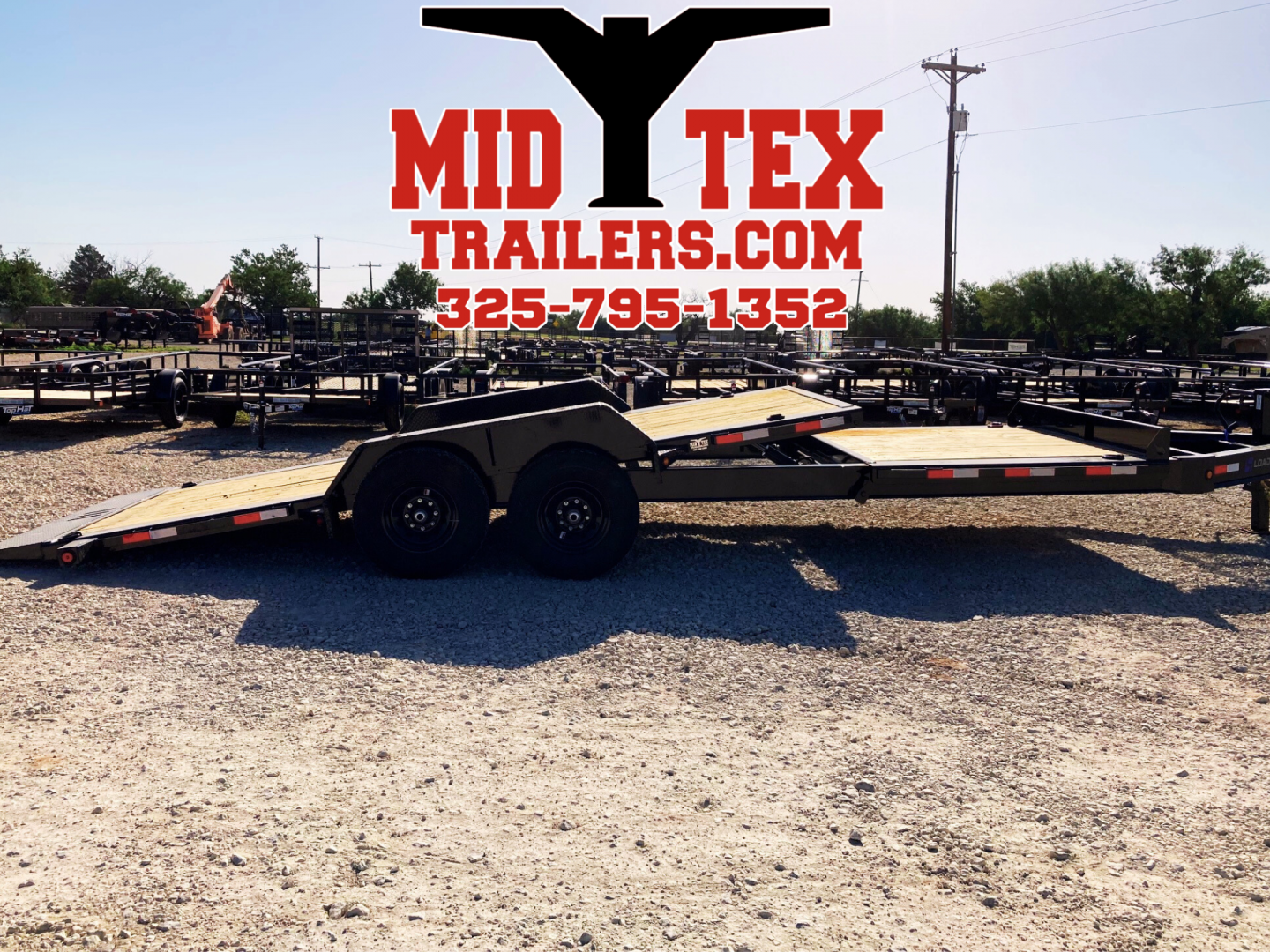 New 2026 Load Trail TD 83" X 22' Tilt-N-Go Tandem Axle Tilt Deck I-Beam Frame