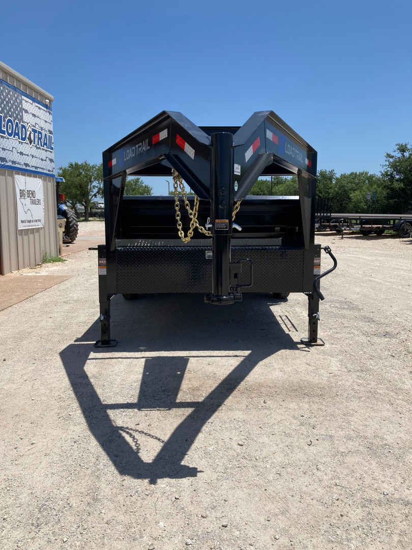 New 2026 Load Trail GD 14' x 83" Tandem Axle Gooseneck Low-Pro Dump Trailer