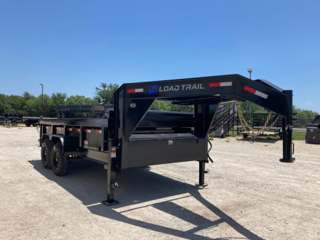 New 2026 Load Trail GD 14' x 83" Tandem Axle Gooseneck Low-Pro Dump Trailer