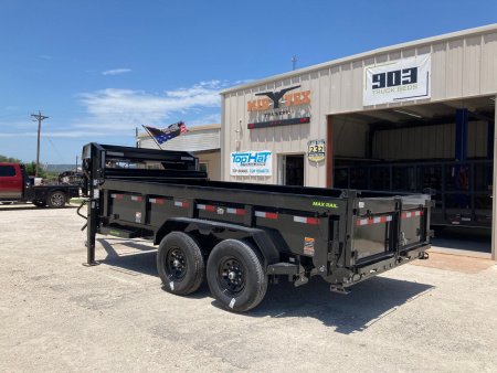 New 2026 Load Trail GD 14' x 83" Tandem Axle Gooseneck Low-Pro Dump Trailer