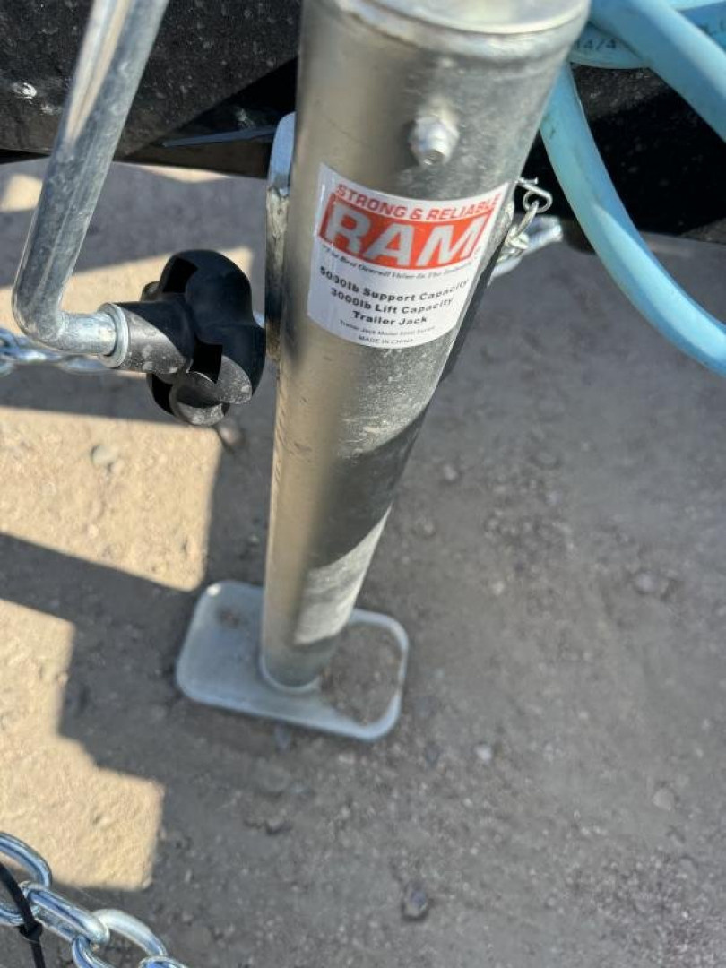 New 2025 PJ 7 x 18 Tandem Axle Utility Trailer w/ ATV Side Load Ramps