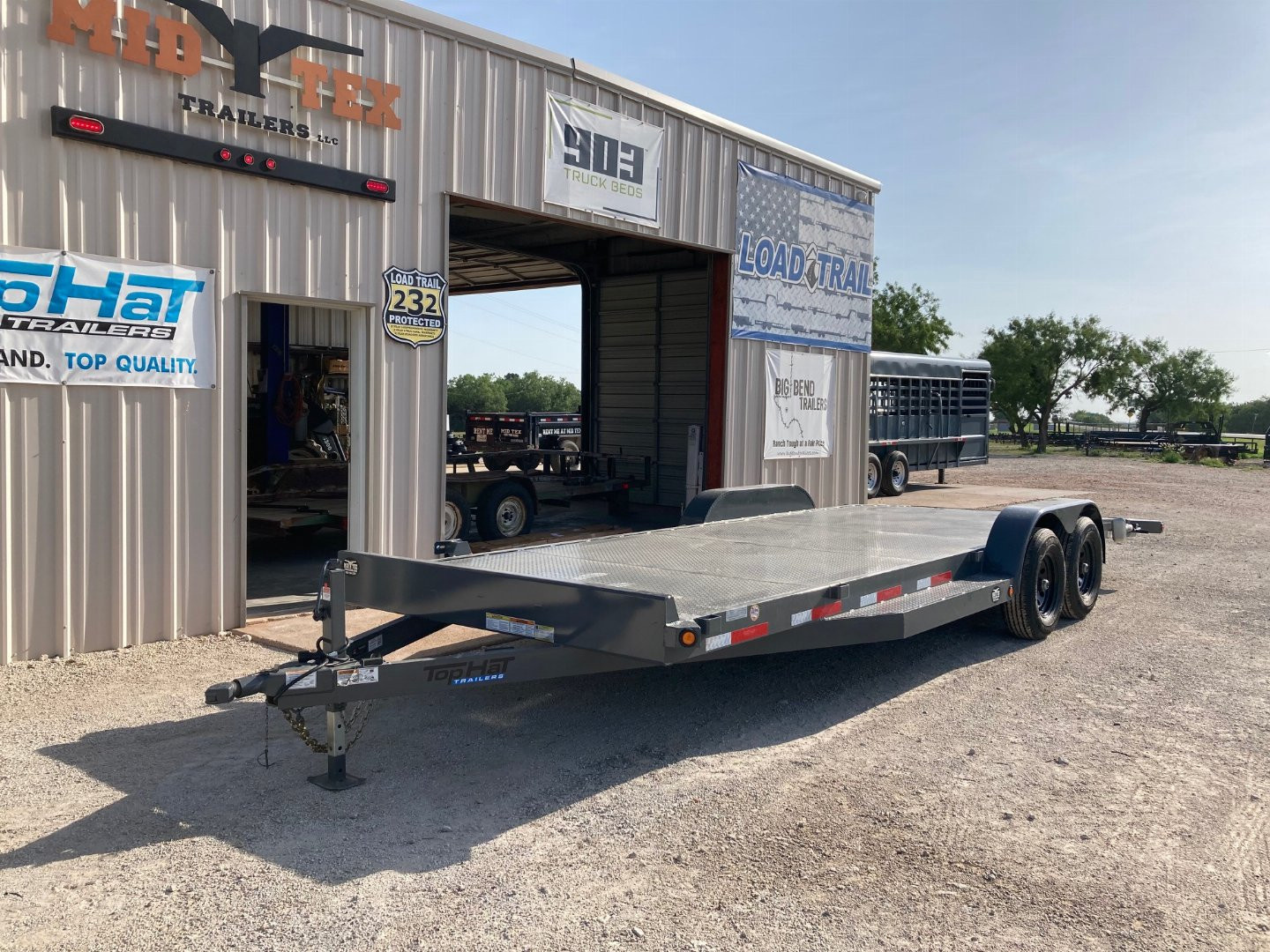 New 2025 Top Hat ASCH 22' X 83" Car Hauler 10K