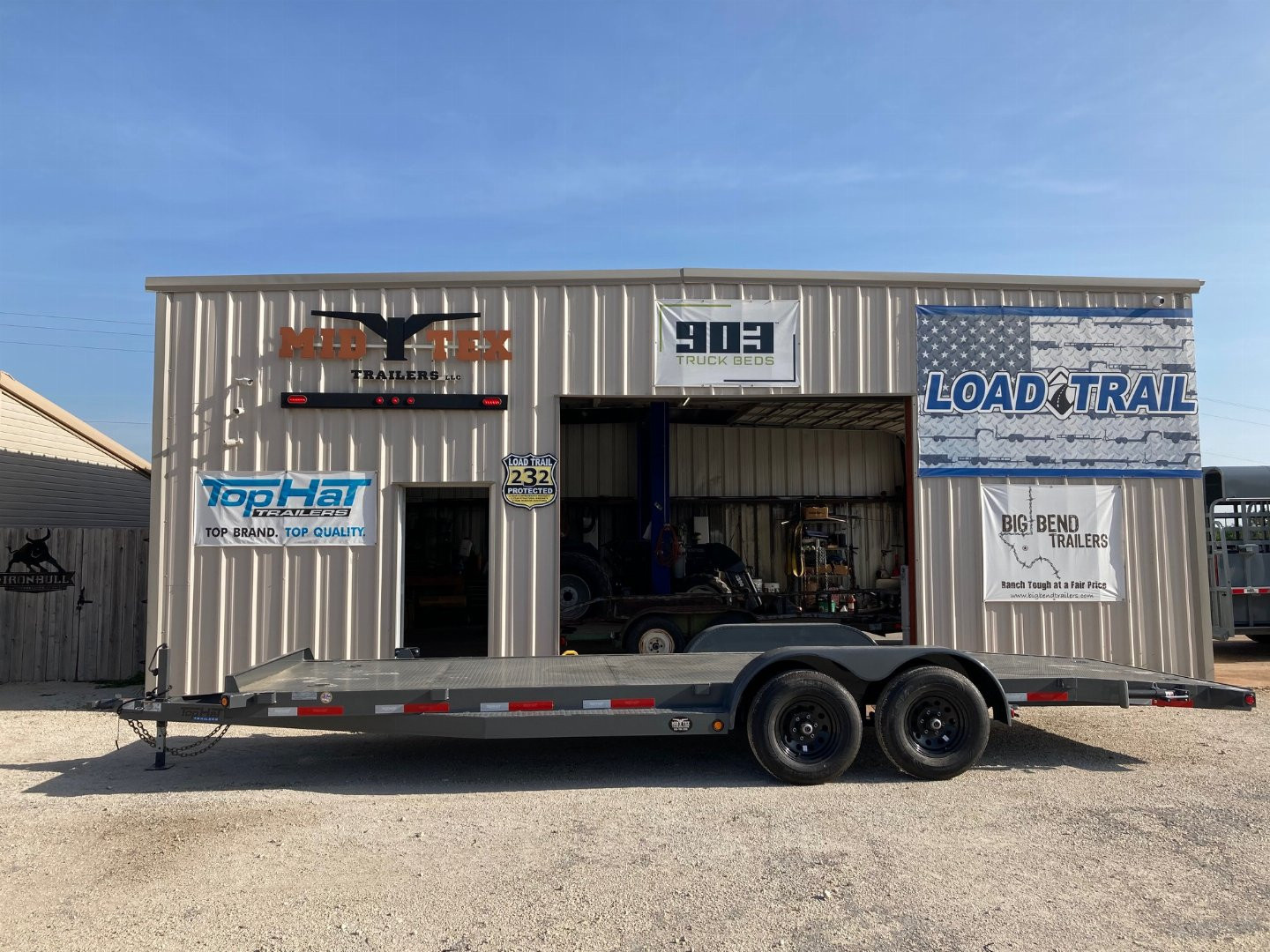 New 2025 Top Hat ASCH 22' X 83" Car Hauler 10K