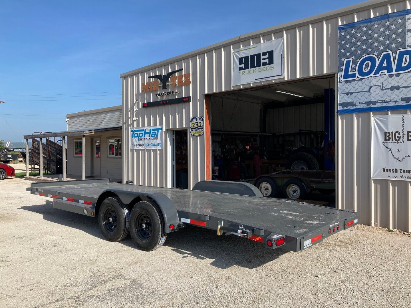 New 2025 Top Hat ASCH 22' X 83" Car Hauler 10K