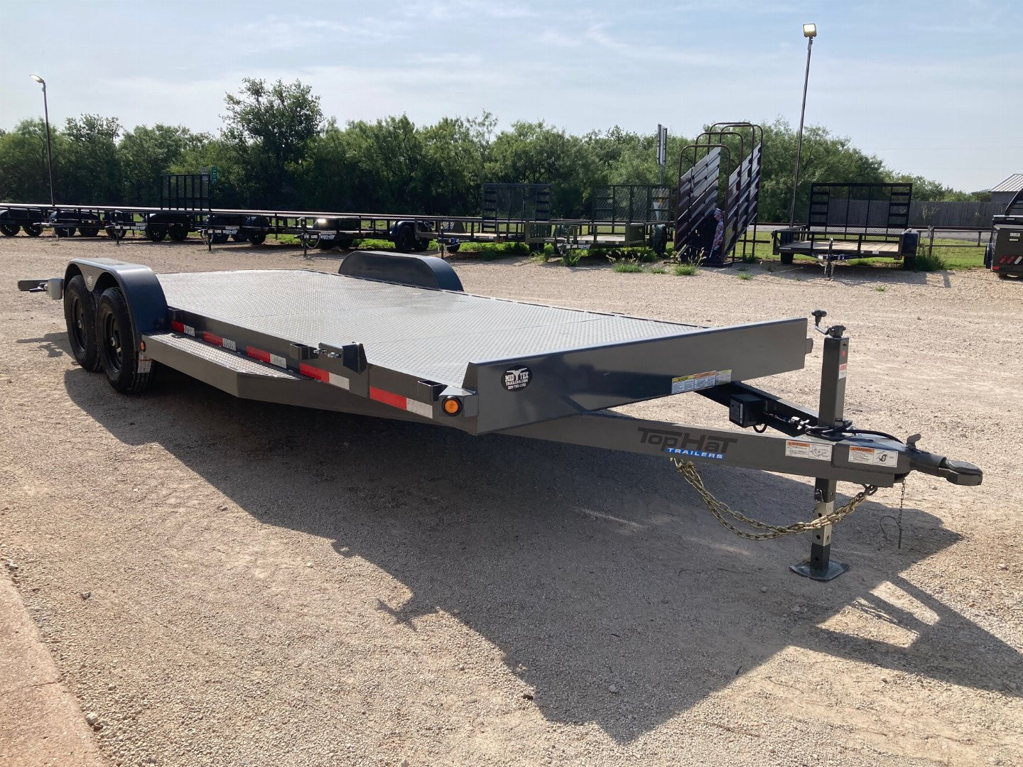 New 2025 Top Hat 22'X83" Car Hauler 10K