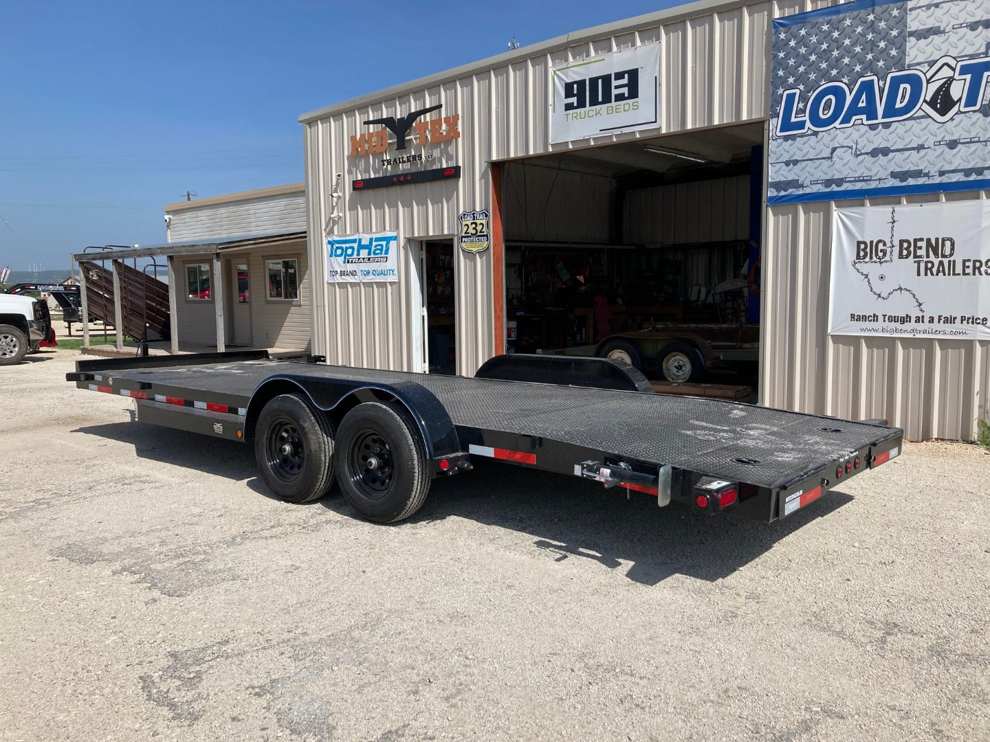 New 2025 Top Hat 22'X83" Car Hauler 10K