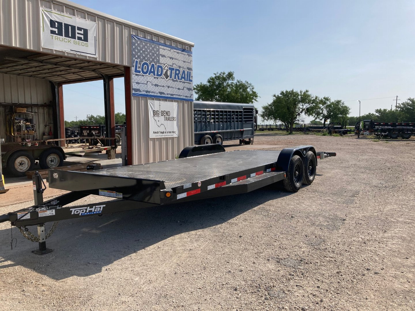 New 2025 Top Hat 22'X83" Car Hauler 10K