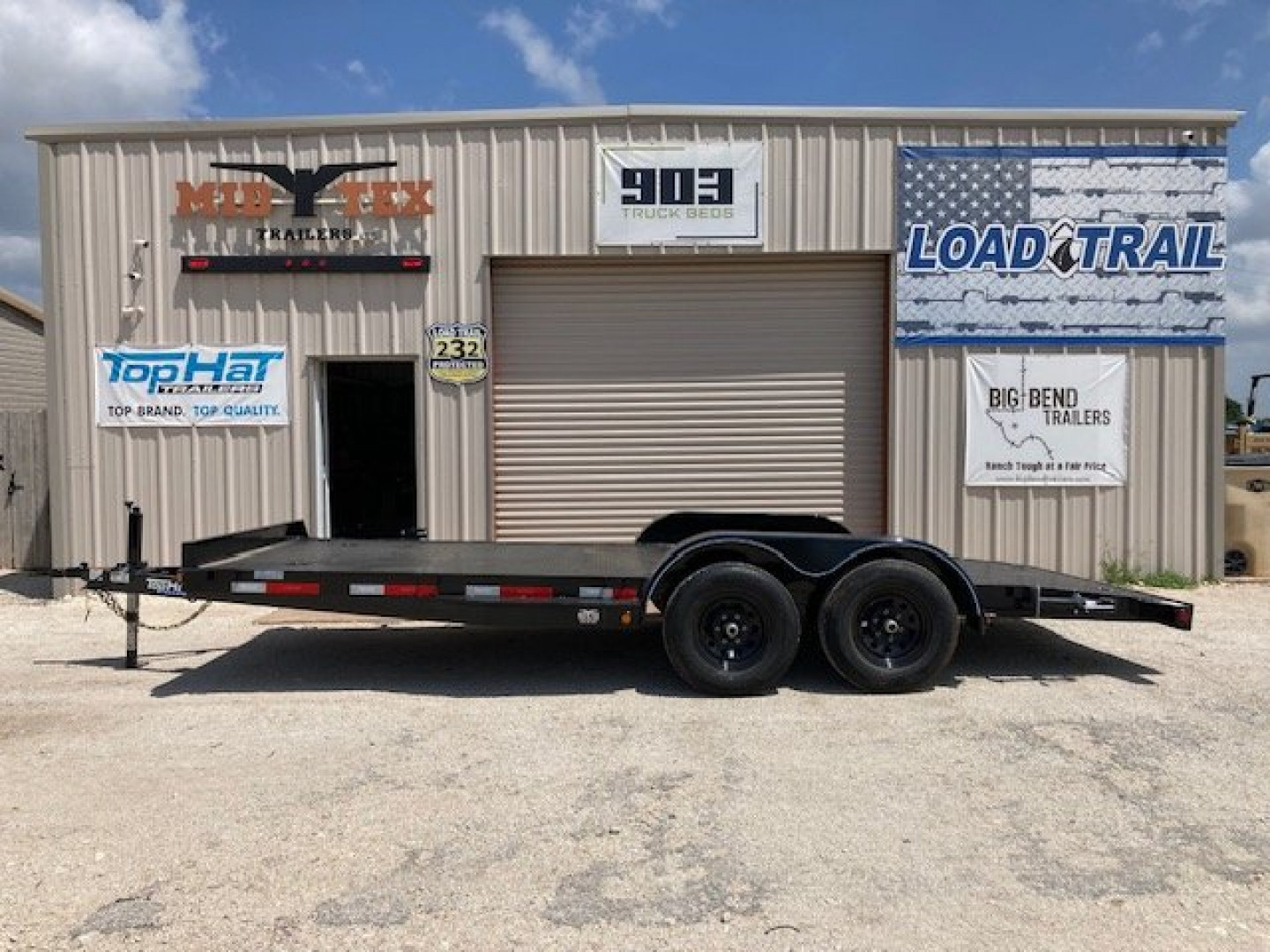 New 2025 Top Hat 18'X83" Car Hauler 10K