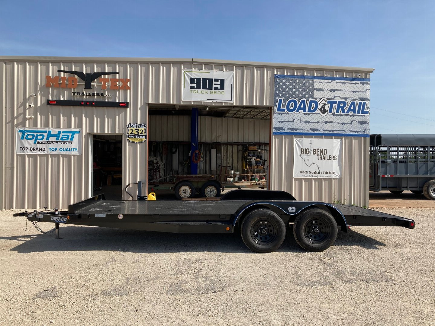 New 2025 Top Hat 18'X83" Car Hauler 7K