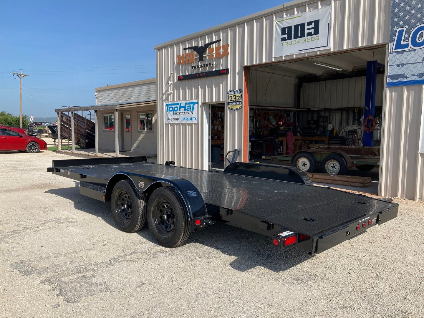 New 2025 Top Hat 18'X83" Car Hauler 7K