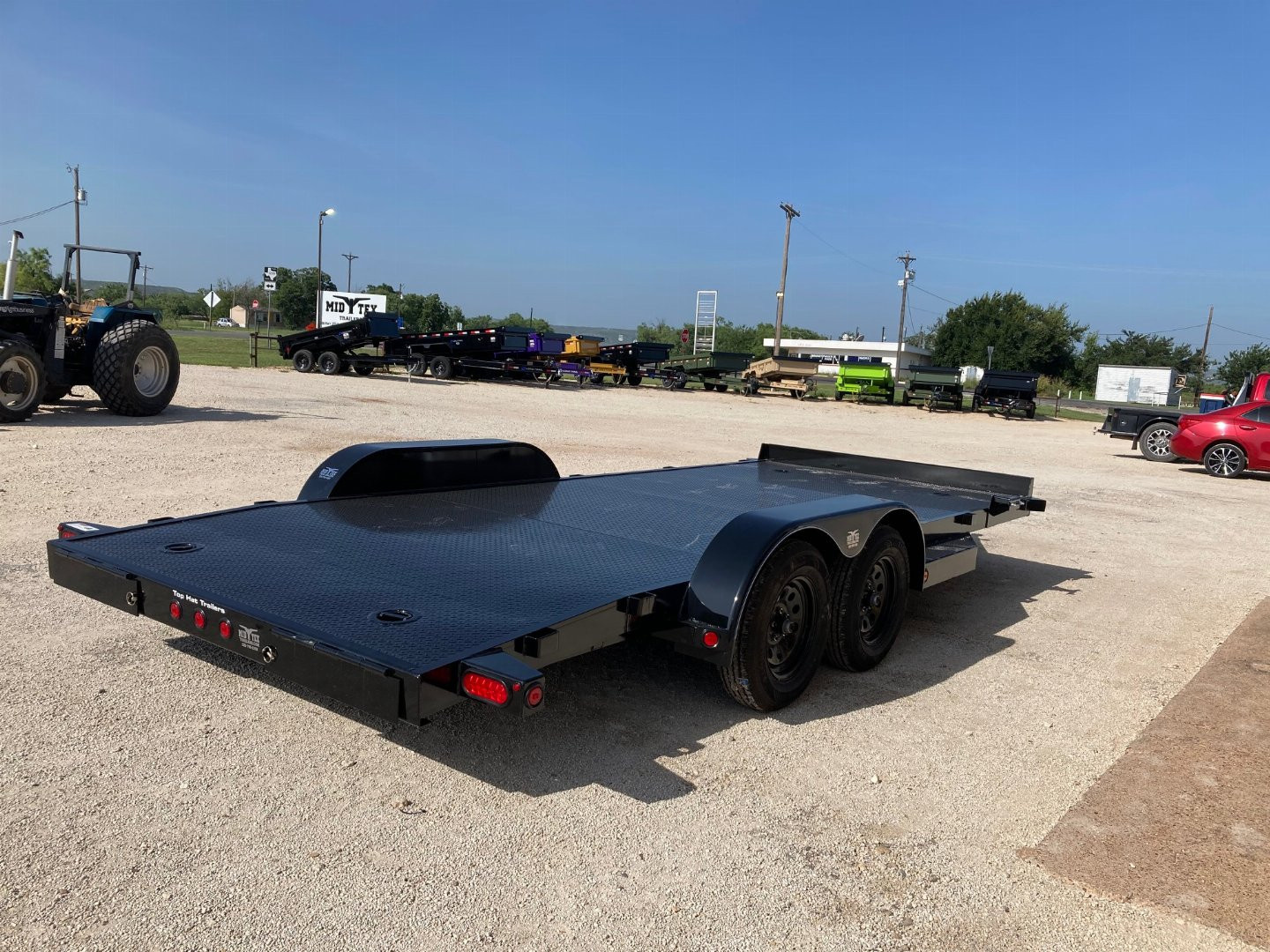 New 2025 Top Hat 18'X83" Car Hauler 7K