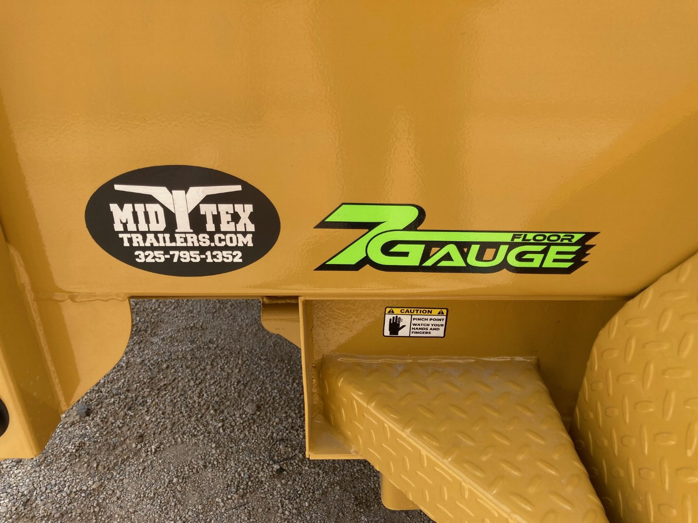 New 2026 Load Trail 14' x 83" Tandem Axle Low-Pro Dump Trailer (Yellow)