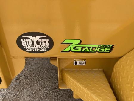 New 2026 Load Trail 14' x 83" Tandem Axle Low-Pro Dump Trailer (Yellow)