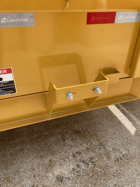 New 2026 Load Trail 14' x 83" Tandem Axle Low-Pro Dump Trailer (Yellow)