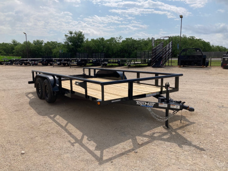 New 2025 Top Hat 16' x 83" MP Utility Trailer
