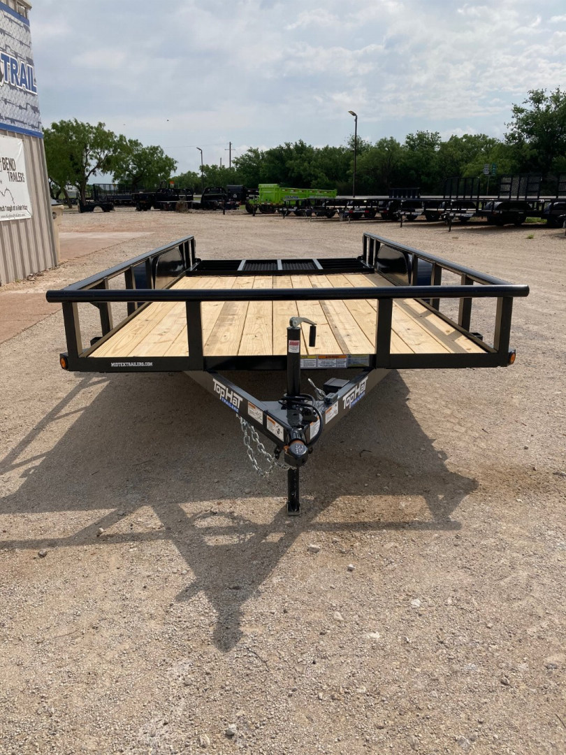 New 2025 Top Hat 16' x 83" MP Utility Trailer