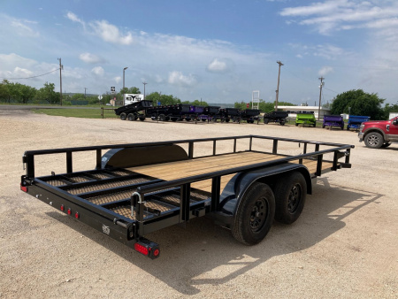New 2025 Top Hat 16' x 83" MP Utility Trailer