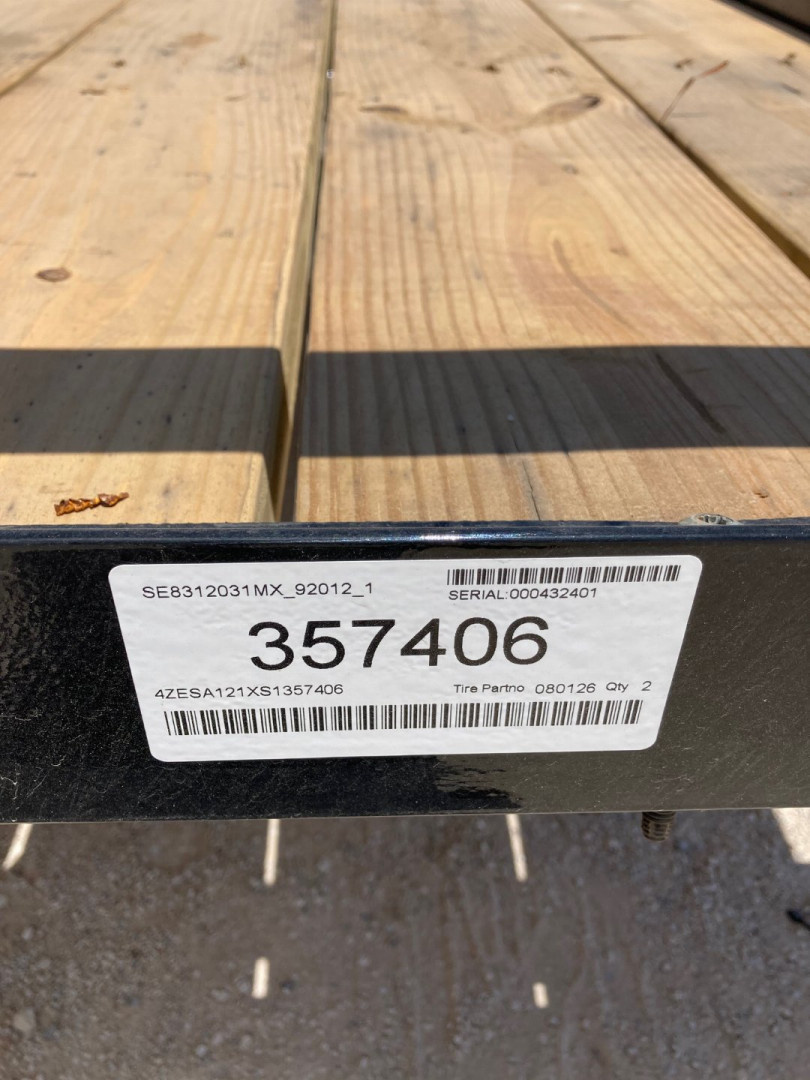 New 2025 Load Trail SA 12' x 83" Single Axle (2" x 3" Angle Frame)Utility Trailer