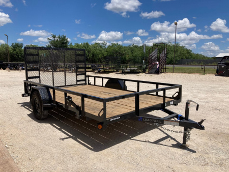New 2025 Load Trail SA 12' x 83" Single Axle (2" x 3" Angle Frame)Utility Trailer