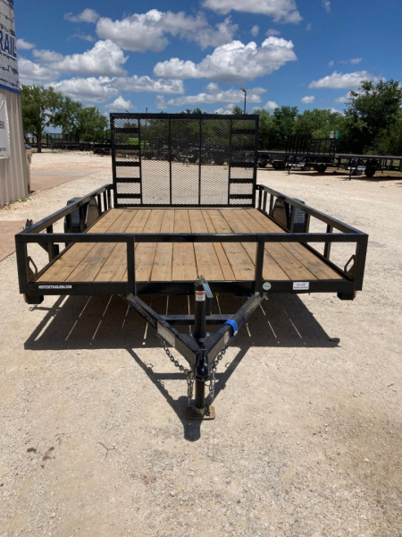 New 2025 Load Trail SA 12' x 83" Single Axle (2" x 3" Angle Frame)Utility Trailer