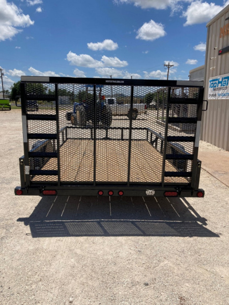 New 2025 Load Trail SA 12' x 83" Single Axle (2" x 3" Angle Frame)Utility Trailer