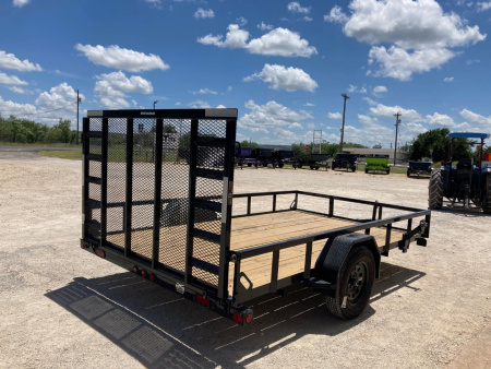 New 2025 Load Trail SA 12' x 83" Single Axle (2" x 3" Angle Frame)Utility Trailer